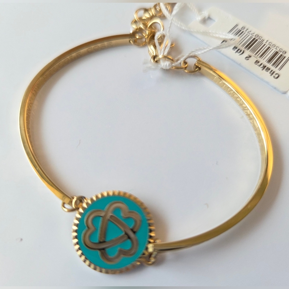 NEW Brosway Chakra Woven Hearts Frienship Bracelet